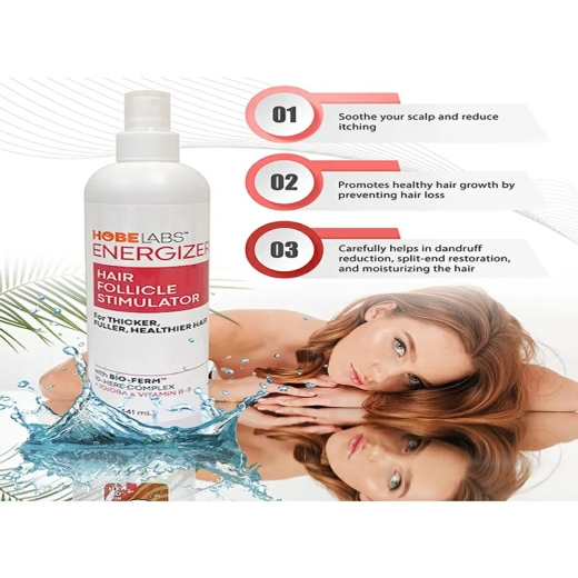 بخاخ انرجايزر لتحفيز نمو بصيلات الشعر- من هوب لابس