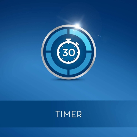 فرشاة اسنان فيتاليتي 100 كهربائية قابلة لاعادة الشحن لون زهري - من اورال بي