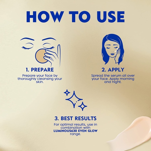 سيروم مضاد للتصبغات مفتح  لومينوس 630- من نيفيا