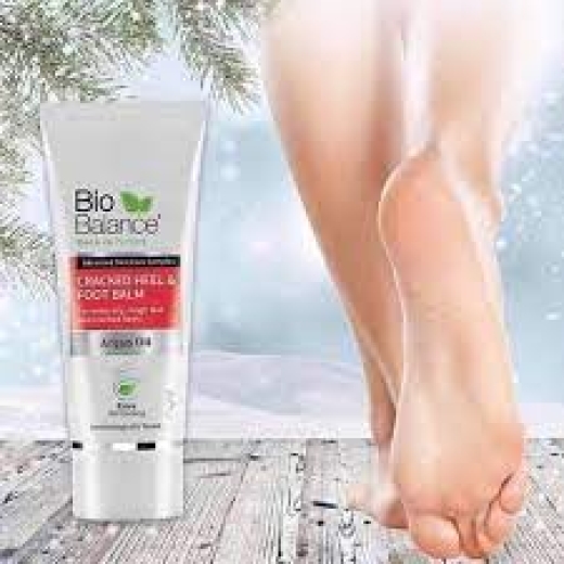 كريم القدمين لترطيب وعلاج تشقق الكعوب معا زيت الارغان - من بيو بالانس