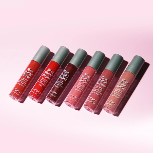 مجموعة 6 احمر شفاه روج سائل ميت مات هيوز - VolEX - من ذا بالم