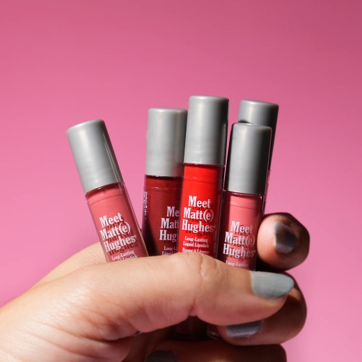 مجموعة 6 احمر شفاه روج سائل ميت مات هيوز - VolEX - من ذا بالم