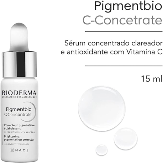 سيروم مضاد لتصبغات مفتح معا فيتامين سي - من بايوديرما