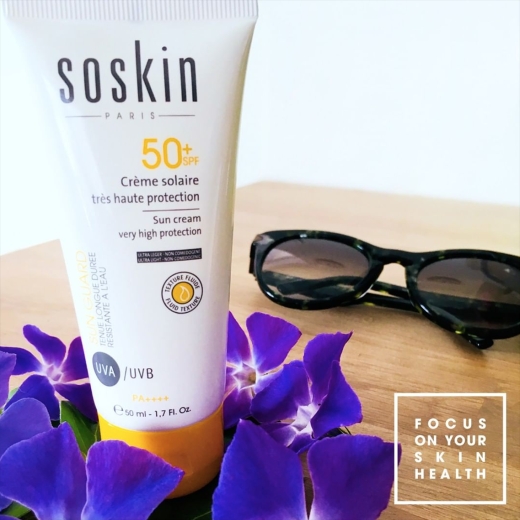 واقي شمس كريم للبشرة العادية والجافة الحساسه- من سوسكين