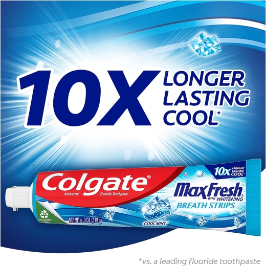 معجون اسنان مبيض ماكس فريس - من كولجيت