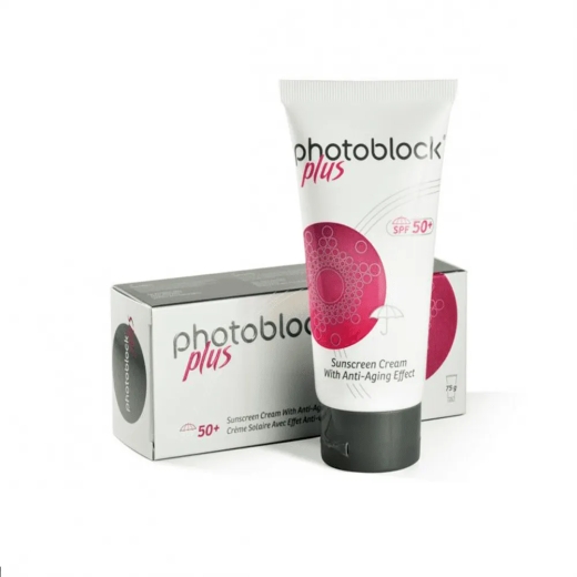 جل واقي شمس فوتو بلوك بلس مقاوم علامات تقدم السن- من ديرما