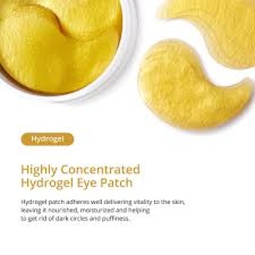 كمادات العين با الذهب و الكولاجين لتخلص من التجاعيد والخطوط الدقيقه - من سكنسومنيا