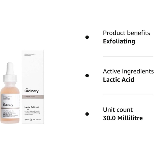 سيروم مقشر باحمض اللاكتيك 10% + اتش اي من ذا اورديناري