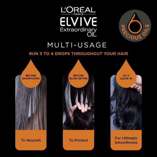 سيروم الشعر الفيف مغذي  لشعر الجاف والجاف جدا - من لوريال