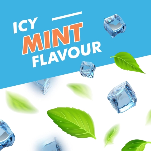 غسول فم منعش، بنكهة النعناع الجليدية المنشطة- من ثيرابريث