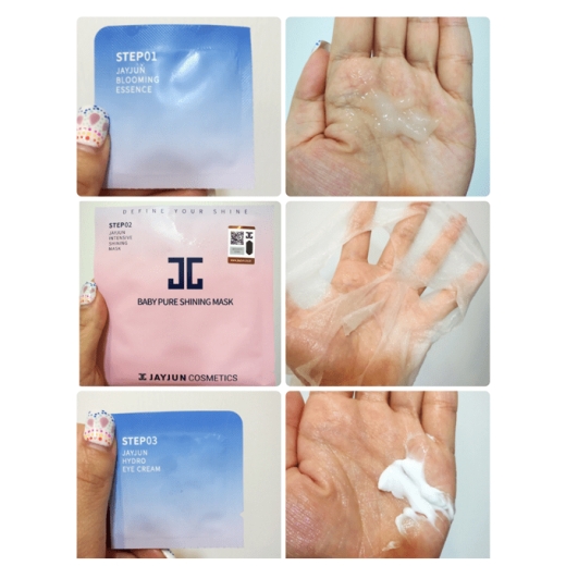 قناع ورقي  للوجه نضاره ولمعان مكثف من جيجون 3 خطوات- من جيجون