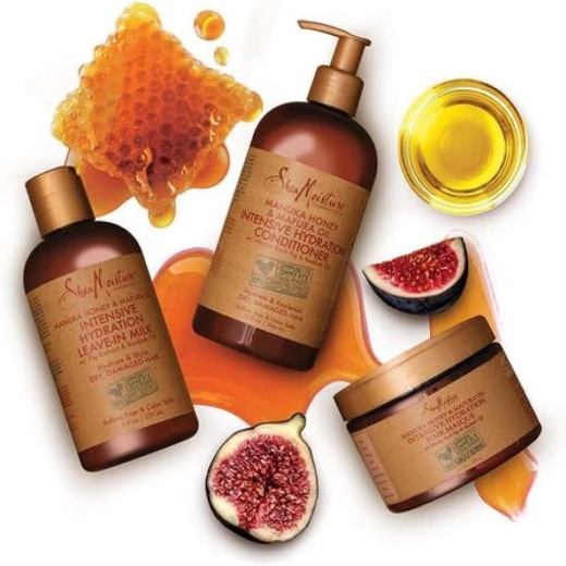 بلسم الشعر لترطيب مكثف بعسل المانوكا وزيت المافورا- من شيا مويستشر