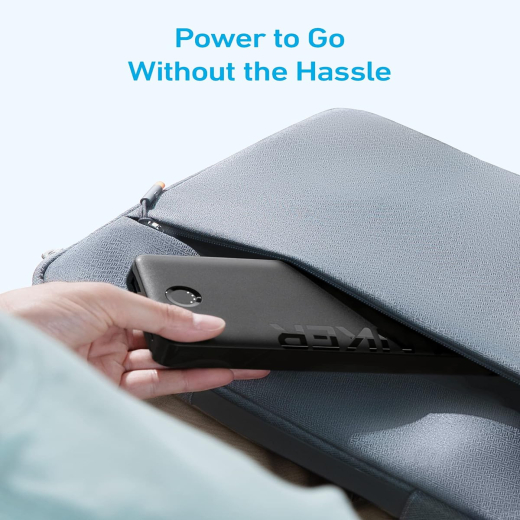 باور بانك  بطارية سعة 20000 mAh مع منفذين شحن- من انكر