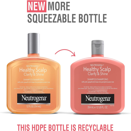 شامبو مقشر  لفروة الرأس والتألق للشعر الدهني- من  نيتروجينا