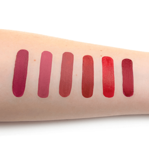 مجموعة 6 احمر شفاه روج سائل ميت مات هيوز - Vol12 - من ذا بالم