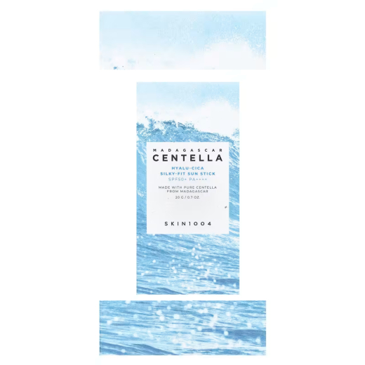 واقي شمس  ستيك لكل انواع البشرة سنتيلّا 100% المدغشقري- من سكين