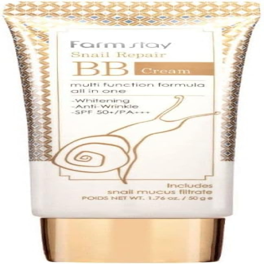 كريم بي بي ريبير من سنيل ريبير بعامل حماية من الشمس 50+PA+++، لتفتيح البشرة وتحسين التجاعيد