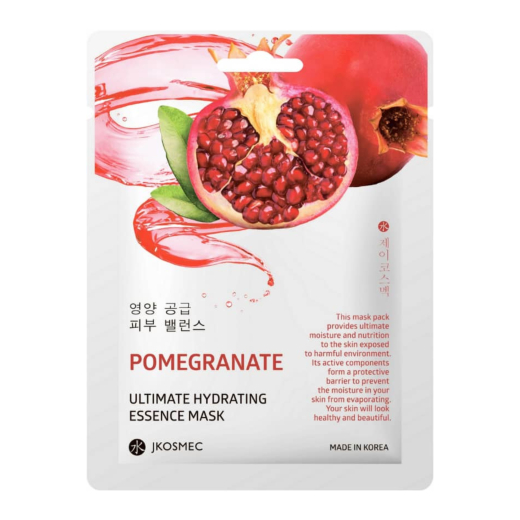 قناع ورقي الترطيبب والتعذية ب الرمان - من جي كوزمك