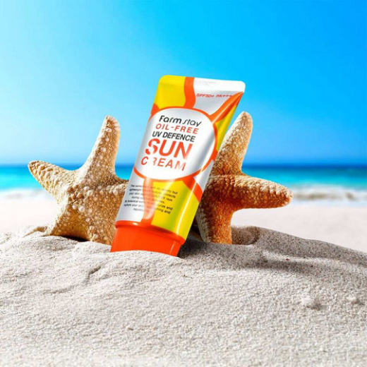 واقي شمس كريم  خالي من الزيوت صن سكرين -من فارم ستاي