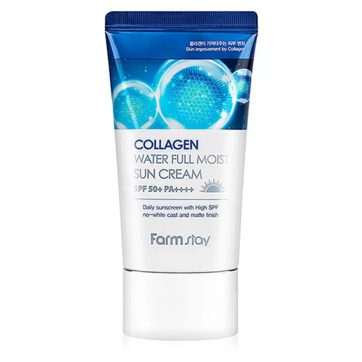 واقي شمس كريم مرطب للوجه بالكولاجين- من فارم ستاي