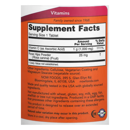 فيتامين سي 1000، 100 قرص - من ناو