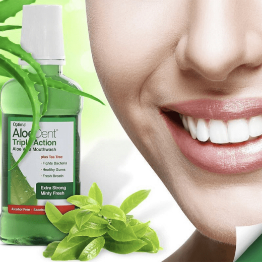 غسول الفم ثلاثى المفعول بالصبار - من الودنت