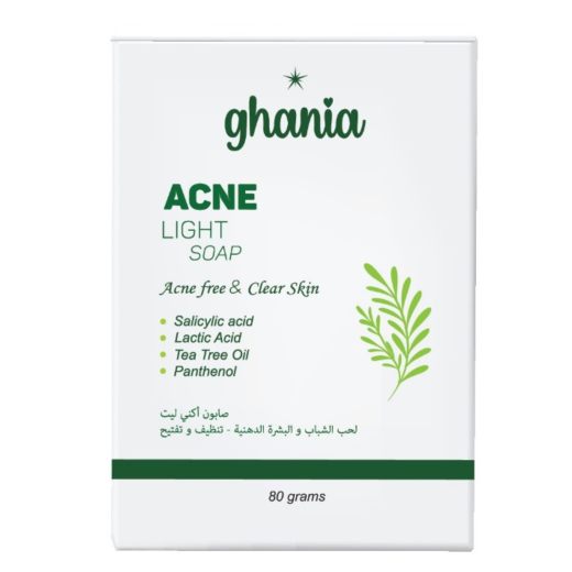 صابونه أكني لايت للبشرة الدهنية والمختلطة - من غانيه