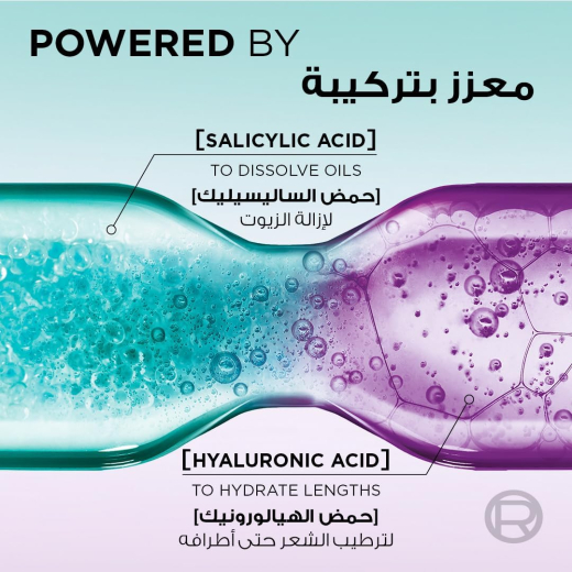 سيروم الفيف هيالورون النقي لفروة الرأس والجذور الدهنية - من لوريال